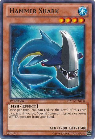 Hammer Shark GAOV EN008 Rare 1st Edition Hammer Shark GAOV EN008 Rare 1st Edition