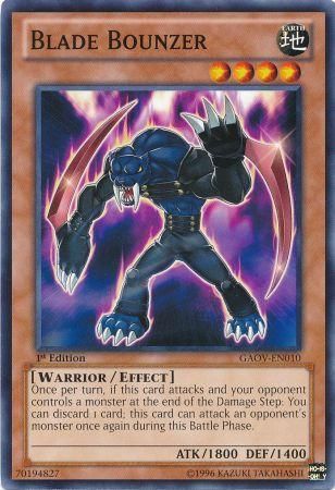 BLADE BOUNZER GAOV-EN010 1st EDITION 2012 SERIES COMMON YTCG