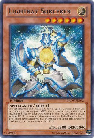 Lightray Sorcerer GAOV EN032 Rare 1st Edition Lightray Sorcerer GAOV EN032 Rare 1st Edition
