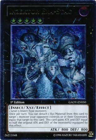 Ultimate Rare Inzektor Exa Stag GAOV EN050 1st Edition Ultimate Rare Inzektor Exa Stag GAOV EN050 1st Edition