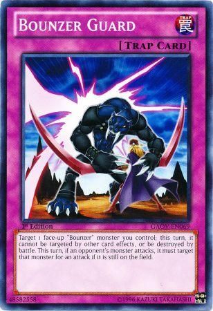 BOUNZER GUARD GAOV-EN069 1st EDITION 2012 SERIES COMMON YTCG