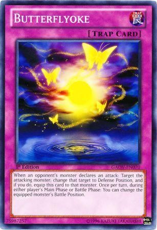 BUTTERFLYOKE GAOV-EN070 1st EDITION 2012 SERIES COMMON YTCG
