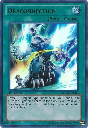 Draconnection GAOV EN086 Ultra Rare 1st Edition Draconnection GAOV EN086 Ultra Rare 1st Edition