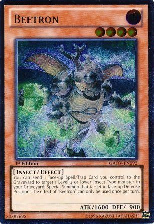 Ultimate Rare Beetron GAOV EN092 1st Edition Ultimate Rare Beetron GAOV EN092 1st Edition