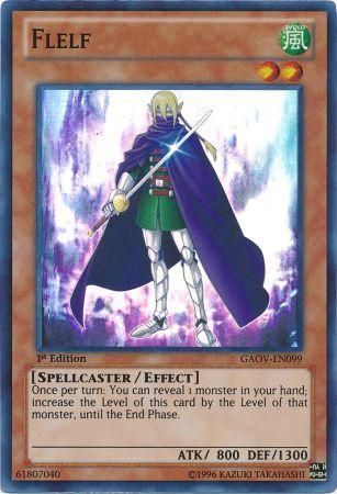 Flelf GAOV EN099 Super Rare 1st Edition Flelf GAOV EN099 Super Rare 1st Edition