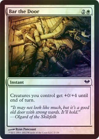 Bar the Door Foil Dark Ascension Foil Singles Bar the Door Foil Dark Ascension Foil Singles