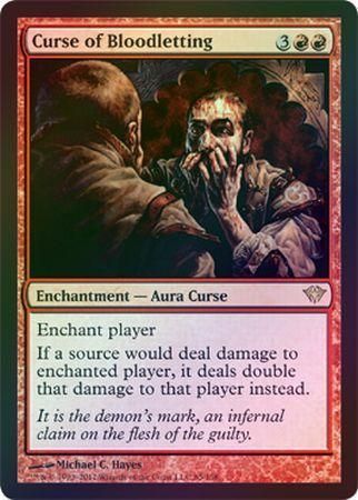 Curse of Bloodletting Foil Dark Ascension Foil Singles Curse of Bloodletting Foil Dark Ascension Foil Singles