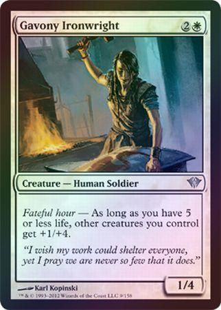 Gavony Ironwright Foil Dark Ascension Foil Singles Gavony Ironwright Foil Dark Ascension Foil Singles