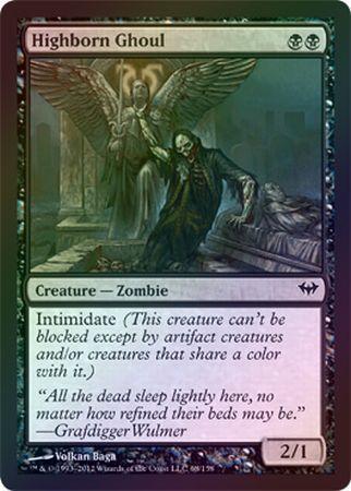 Highborn Ghoul Foil Dark Ascension Foil Singles Highborn Ghoul Foil Dark Ascension Foil Singles