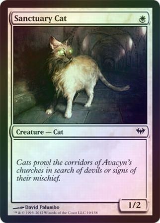 Sanctuary Cat Foil Dark Ascension Foil Singles Sanctuary Cat Foil Dark Ascension Foil Singles