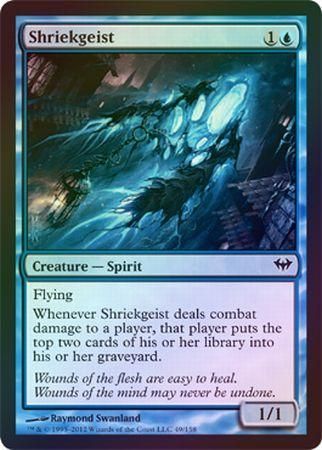 Shriekgeist Foil Dark Ascension Foil Singles Shriekgeist Foil Dark Ascension Foil Singles