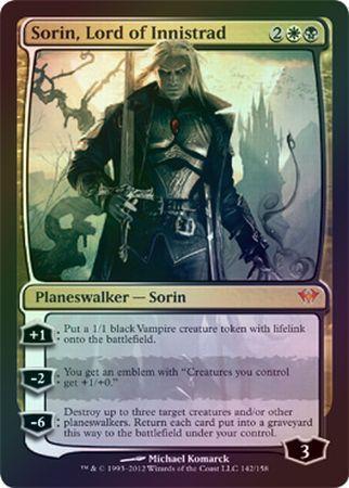 Sorin Lord of Innistrad Foil Dark Ascension Foil Singles Sorin Lord of Innistrad Foil Dark Ascension Foil Singles