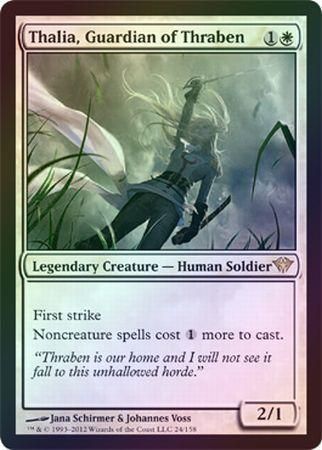 Thalia Guardian of Thraben Foil Dark Ascension Foil Singles Thalia Guardian of Thraben Foil Dark Ascension Foil Singles