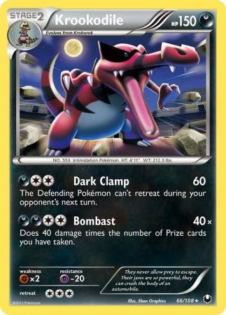 Krookodile 66 108 Rare Theme Deck Exclusive Pokemon Theme Deck Exclusives Krookodile 66 108 Rare Theme Deck Exclusive Pokemon Theme Deck Exclusives