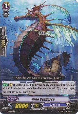 King Seahorse PR 0009EN Tournament Participation Promo Cardfight Vanguard Promos King Seahorse PR 0009EN Tournament Participation Promo Cardfight Vanguard Promos