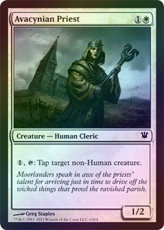 Avacynian Priest Foil Innistrad Foil Singles Avacynian Priest Foil Innistrad Foil Singles