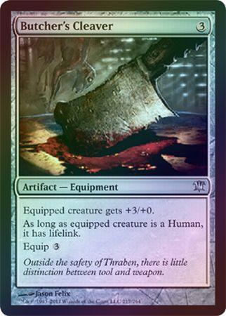 Butcher s Cleaver Foil Innistrad Foil Singles Butcher s Cleaver Foil Innistrad Foil Singles