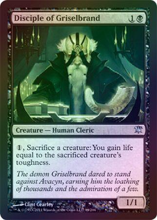 Disciple of Griselbrand Foil Innistrad Foil Singles Disciple of Griselbrand Foil Innistrad Foil Singles