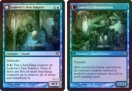 Ludevic s Test Subject Ludevic s Abomination Foil Ludevic s Test Subject Ludevic s Abomination Foil