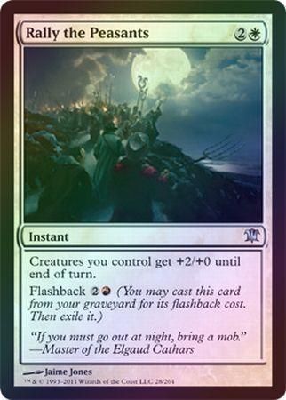 Rally the Peasants Foil Innistrad Foil Singles Rally the Peasants Foil Innistrad Foil Singles