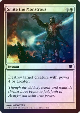 Smite the Monstrous Foil Innistrad Foil Singles Smite the Monstrous Foil Innistrad Foil Singles