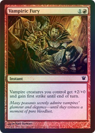 Vampiric Fury Foil Innistrad Foil Singles Vampiric Fury Foil Innistrad Foil Singles