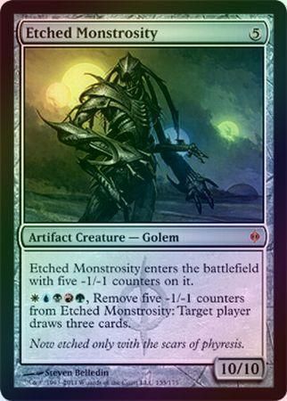Etched Monstrosity Foil Etched Monstrosity Foil