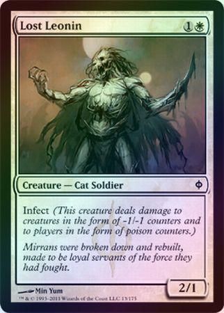 Lost Leonin Foil New Phyrexia Foil Singles