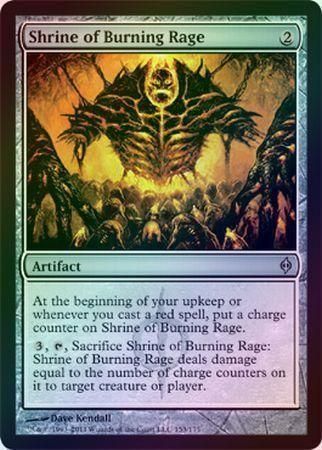 Shrine of Burning Rage Foil Shrine of Burning Rage Foil