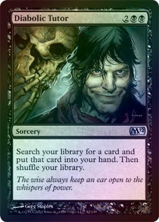 Diabolic Tutor Foil Diabolic Tutor Foil