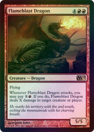 Flameblast Dragon Foil Flameblast Dragon Foil