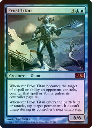 Frost Titan Foil Magic 2012 M12 Foil Singles Frost Titan Foil Magic 2012 M12 Foil Singles