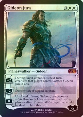 Gideon Jura Foil Magic 2012 M12 Foil Singles Gideon Jura Foil Magic 2012 M12 Foil Singles