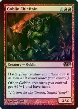 Goblin Chieftain - Magic 2012 (M12) Foil - Magic | TrollAndToad