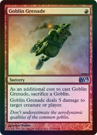 Goblin Grenade - Magic 2012 (M12) Foil - Magic | TrollAndToad