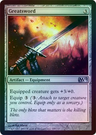 Greatsword Foil Greatsword Foil