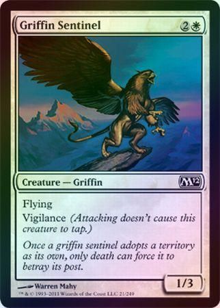 Griffin Sentinel Foil Magic 2012 M12 Foil Singles Griffin Sentinel Foil Magic 2012 M12 Foil Singles