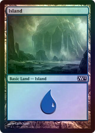 Island 235 Foil Magic 2012 M12 Foil Singles Island 235 Foil Magic 2012 M12 Foil Singles