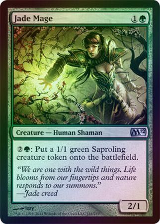 Jade Mage Foil Magic 2012 M12 Foil Singles Jade Mage Foil Magic 2012 M12 Foil Singles