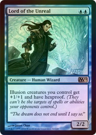 Lord of the Unreal Foil Magic 2012 M12 Foil Singles Lord of the Unreal Foil Magic 2012 M12 Foil Singles