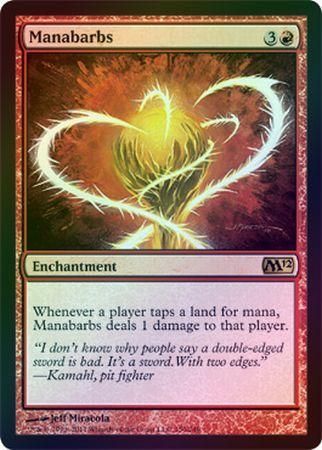Manabarbs Foil Magic 2012 M12 Foil Singles Manabarbs Foil Magic 2012 M12 Foil Singles