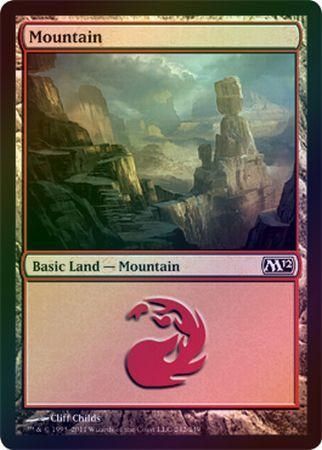 Mountain 242 Foil Magic 2012 M12 Foil Singles Mountain 242 Foil Magic 2012 M12 Foil Singles
