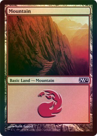 Mountain 244 Foil Magic 2012 M12 Foil Singles Mountain 244 Foil Magic 2012 M12 Foil Singles