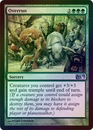Overrun Foil Magic 2012 M12 Foil Singles Overrun Foil Magic 2012 M12 Foil Singles