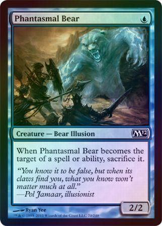 Phantasmal Bear Foil Magic 2012 M12 Foil Singles Phantasmal Bear Foil Magic 2012 M12 Foil Singles