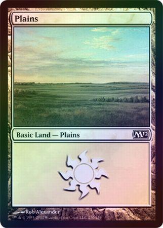 Plains 230 Foil Magic 2012 M12 Foil Singles Plains 230 Foil Magic 2012 M12 Foil Singles