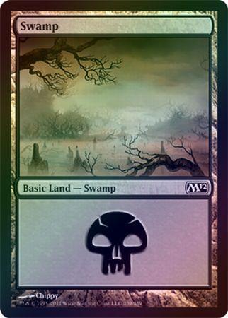 Swamp 239 Foil Magic 2012 M12 Foil Singles Swamp 239 Foil Magic 2012 M12 Foil Singles