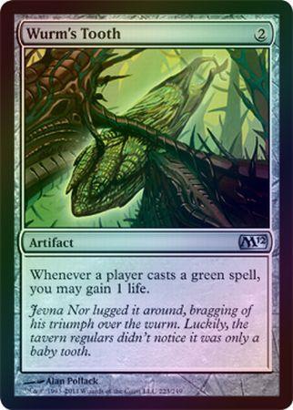 Wurm s Tooth Foil Magic 2012 M12 Foil Singles Wurm s Tooth Foil Magic 2012 M12 Foil Singles