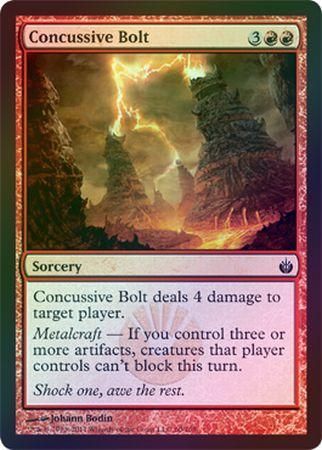 Concussive Bolt Foil Concussive Bolt Foil
