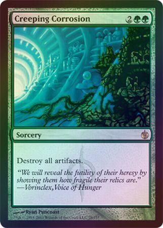 Creeping Corrosion Foil Mirrodin Besieged Foil Singles Creeping Corrosion Foil Mirrodin Besieged Foil Singles